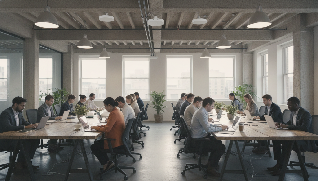 Wi-Fi corporativo em open space: cálculo de densidade por AP